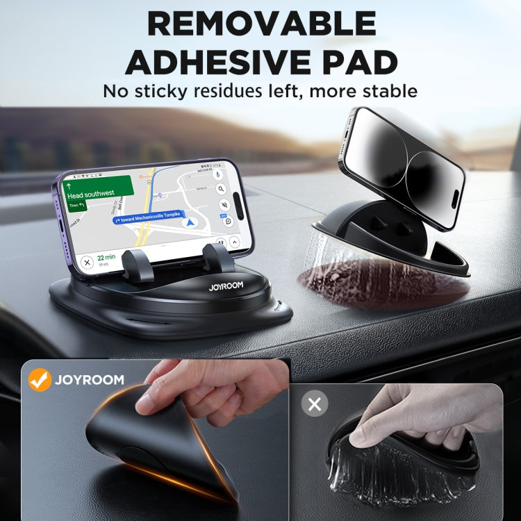 JOYROOM JR-ZS354 Black 360 Degrees Rotatable Dashboard Car Phone Holder - MosAccessories.co.uk