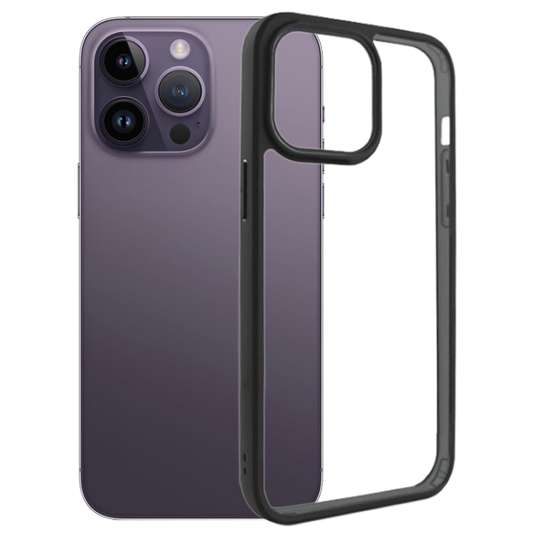 Frosted TPU + Transparent PC Phone Case For iPhones