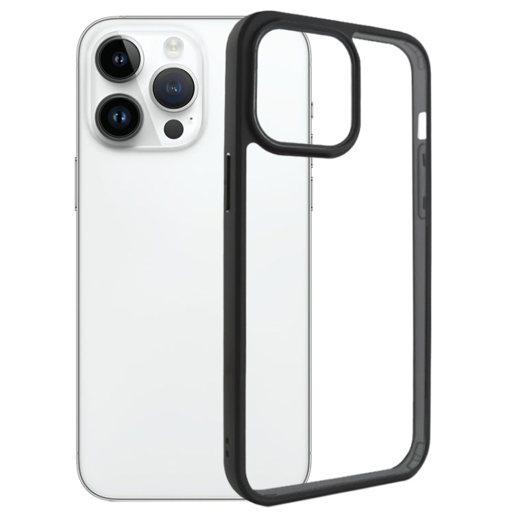 Frosted TPU + Transparent PC Phone Case For iPhones
