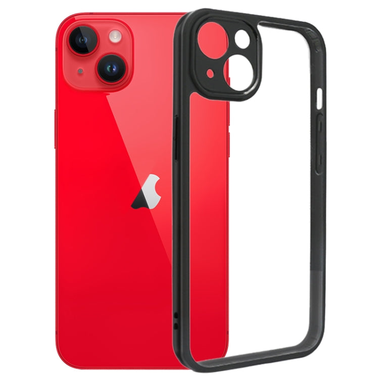 Frosted TPU + Transparent PC Phone Case For iPhones