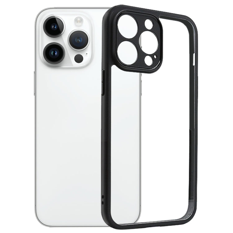 Frosted TPU + Transparent PC Phone Case For iPhones