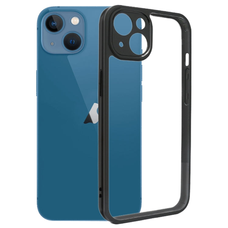 Frosted TPU + Transparent PC Phone Case For iPhones