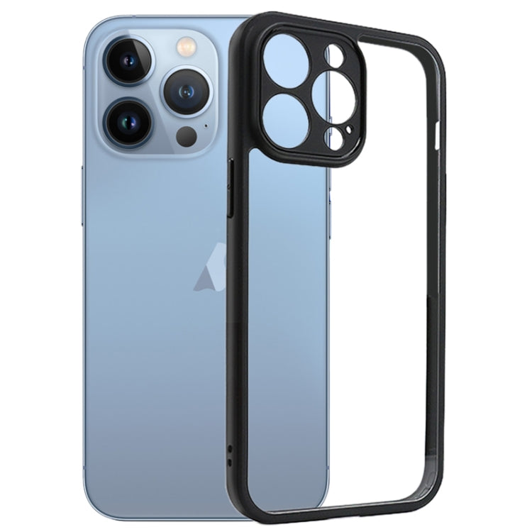 Frosted TPU + Transparent PC Phone Case For iPhones