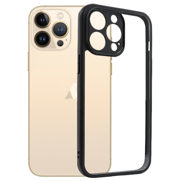 Frosted TPU + Transparent PC Phone Case For iPhones