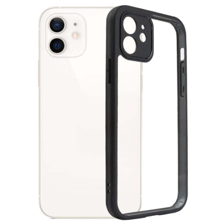 Frosted TPU + Transparent PC Phone Case For iPhones