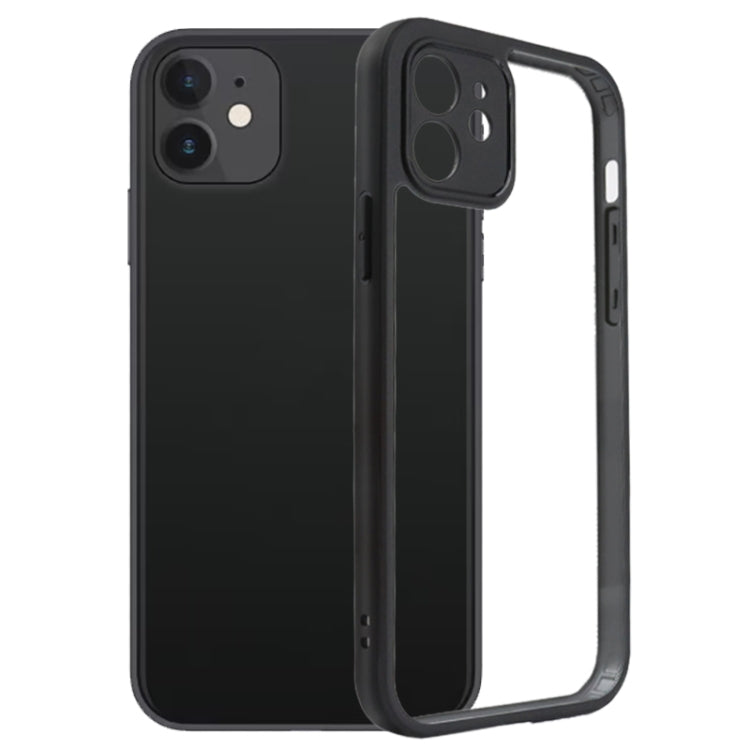 Frosted TPU + Transparent PC Phone Case For iPhones