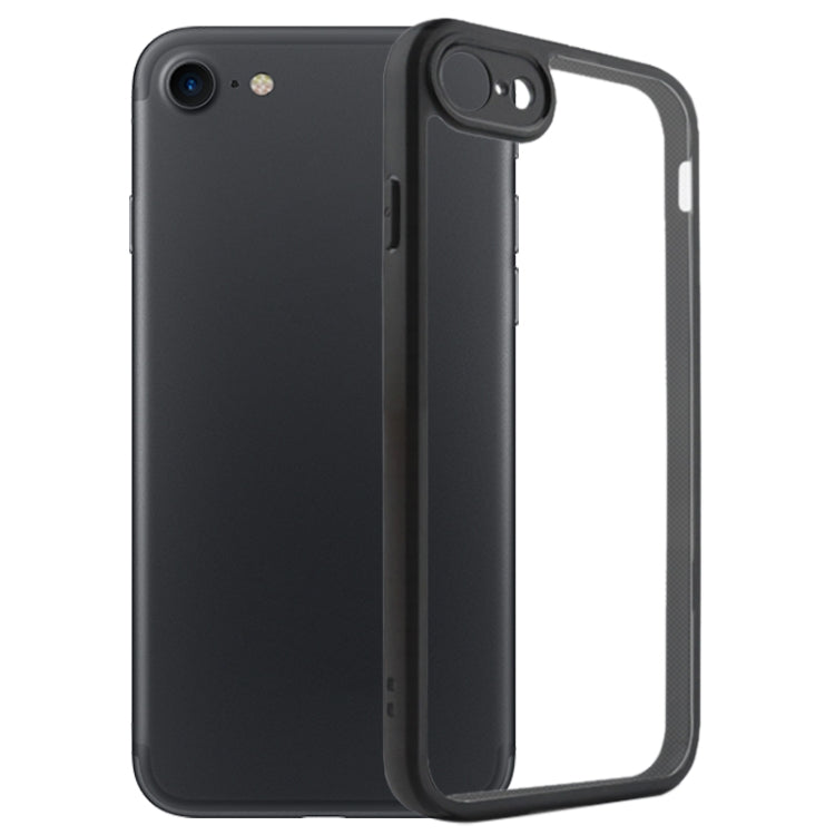 Frosted TPU + Transparent PC Phone Case For iPhones