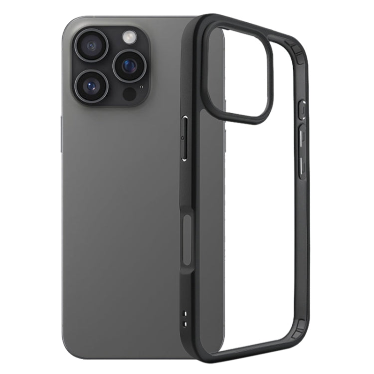 Frosted TPU + Transparent PC Phone Case For iPhones