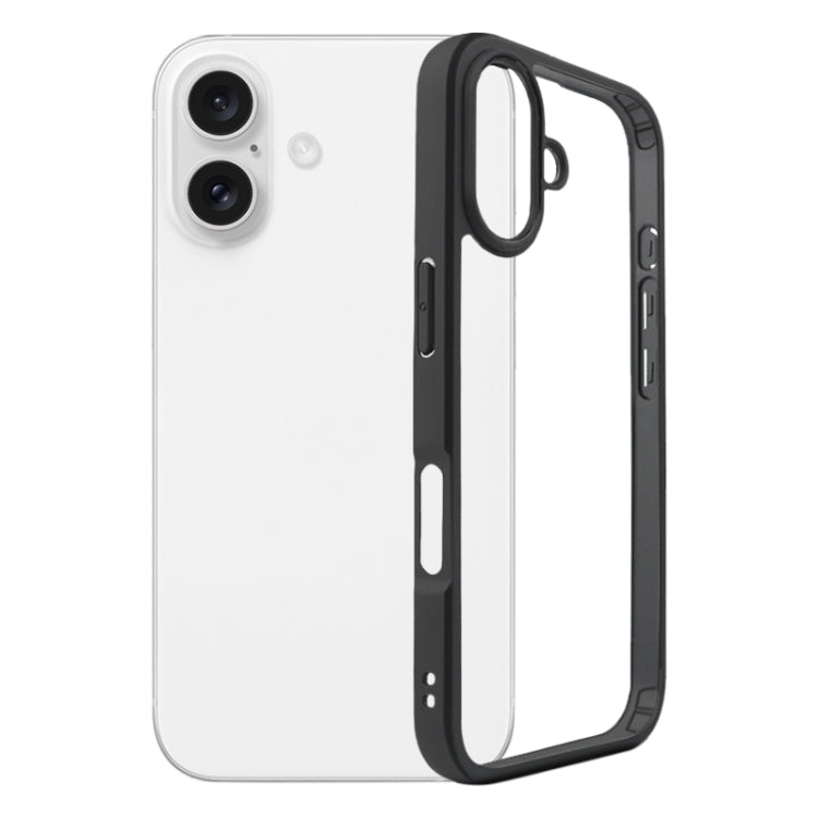 Frosted TPU + Transparent PC Phone Case For iPhones