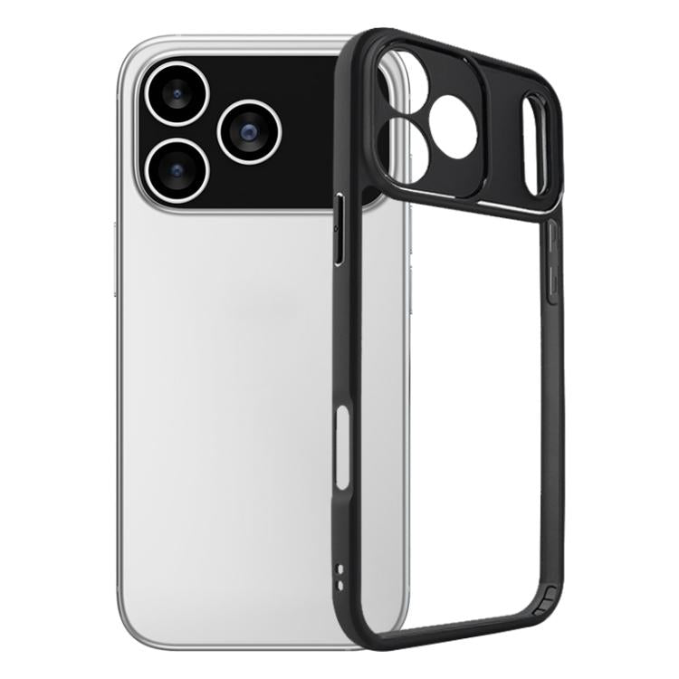 Frosted TPU + Transparent PC Phone Case For iPhones
