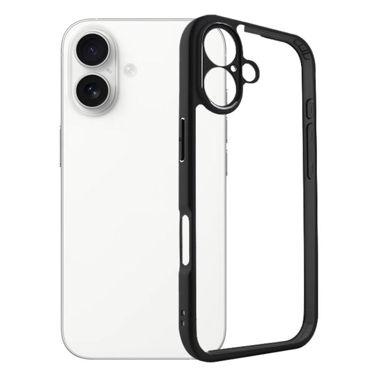 Frosted TPU + Transparent PC Phone Case For iPhones
