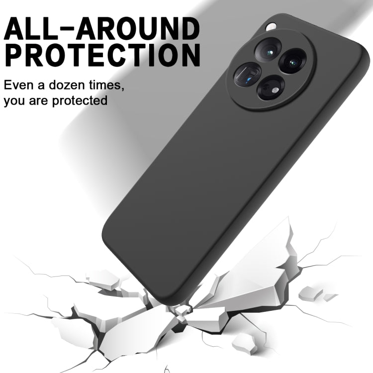 Pure Colour Liquid Silicone Shockproof Phone Case - For OnePlus 12R / 12 / Ace 3 / Nord 3 / Ace 2V / Nord CE 3 / Nord N300