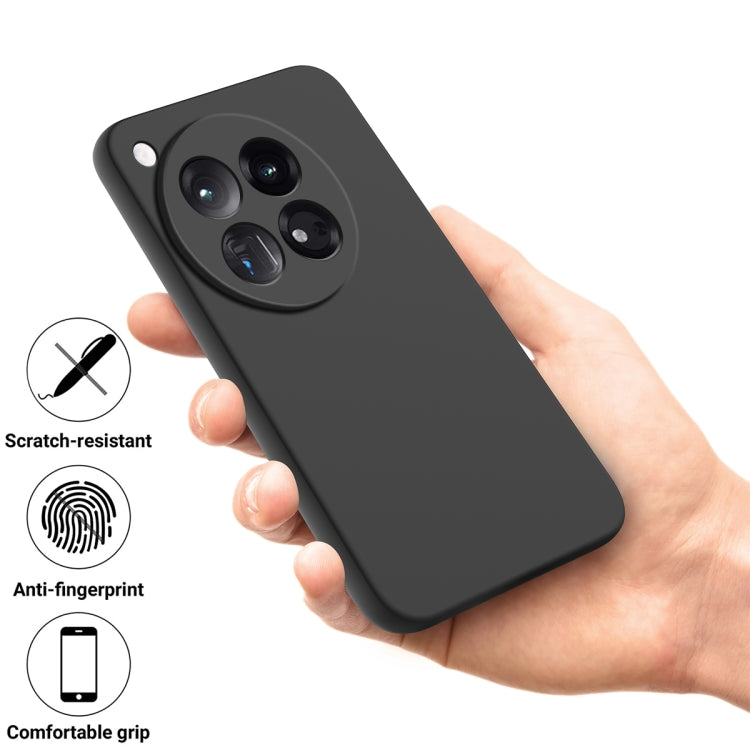 Pure Colour Liquid Silicone Shockproof Phone Case - For OnePlus 12R / 12 / Ace 3 / Nord 3 / Ace 2V / Nord CE 3 / Nord N300
