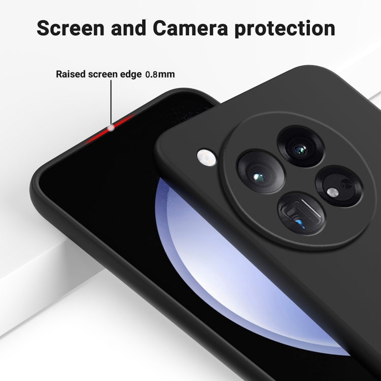Pure Colour Liquid Silicone Shockproof Phone Case - For OnePlus 12R / 12 / Ace 3 / Nord 3 / Ace 2V / Nord CE 3 / Nord N300