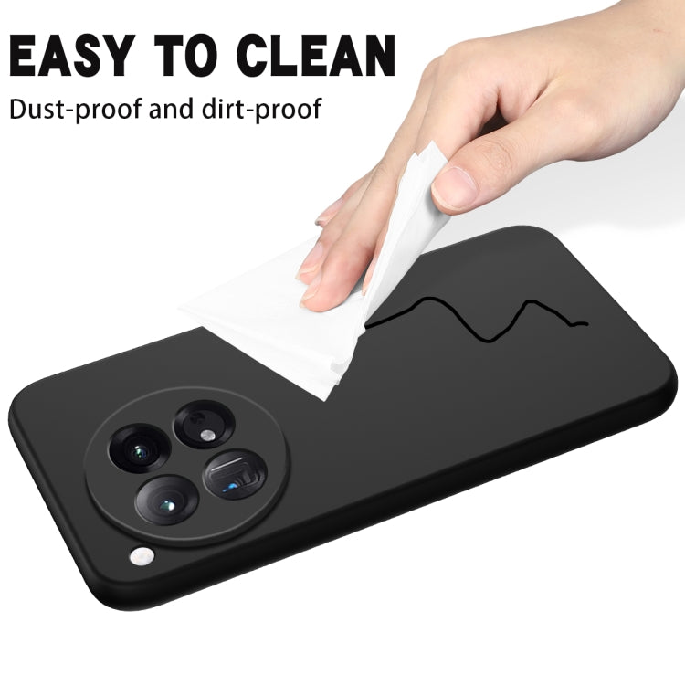 Pure Colour Liquid Silicone Shockproof Phone Case - For OnePlus 12R / 12 / Ace 3 / Nord 3 / Ace 2V / Nord CE 3 / Nord N300