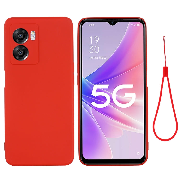 Solid Colour Liquid Silicone Phone Case - For OnePlus Nord CE 3 / Nord N300