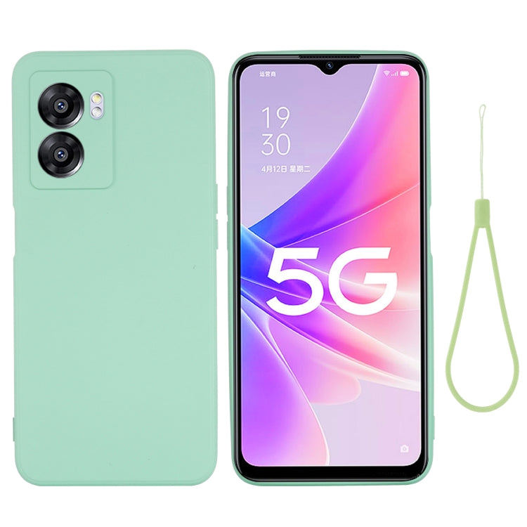 Pure Colour Liquid Silicone Shockproof Phone Case - For OnePlus Nord CE3 / Nord N300