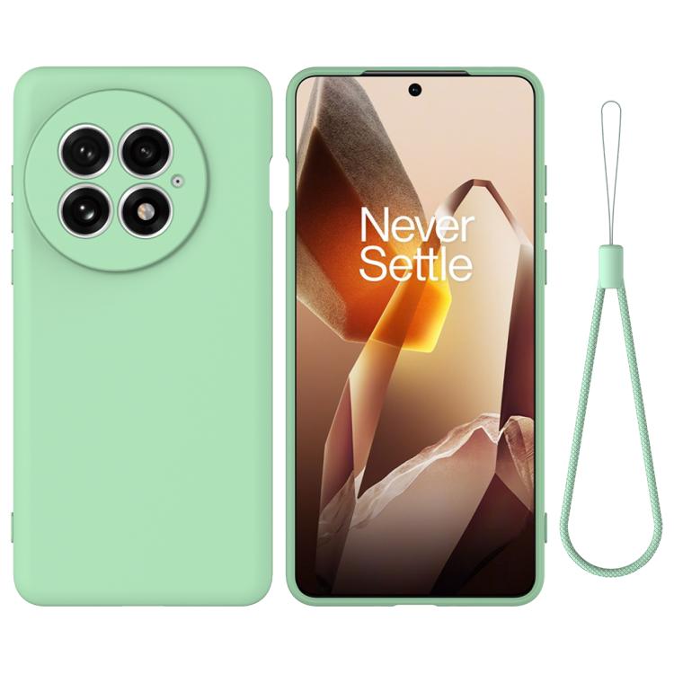 Pure Colour Liquid Silicone Shockproof Phone Case - For OnePlus Nord CE 3 / Nord N300