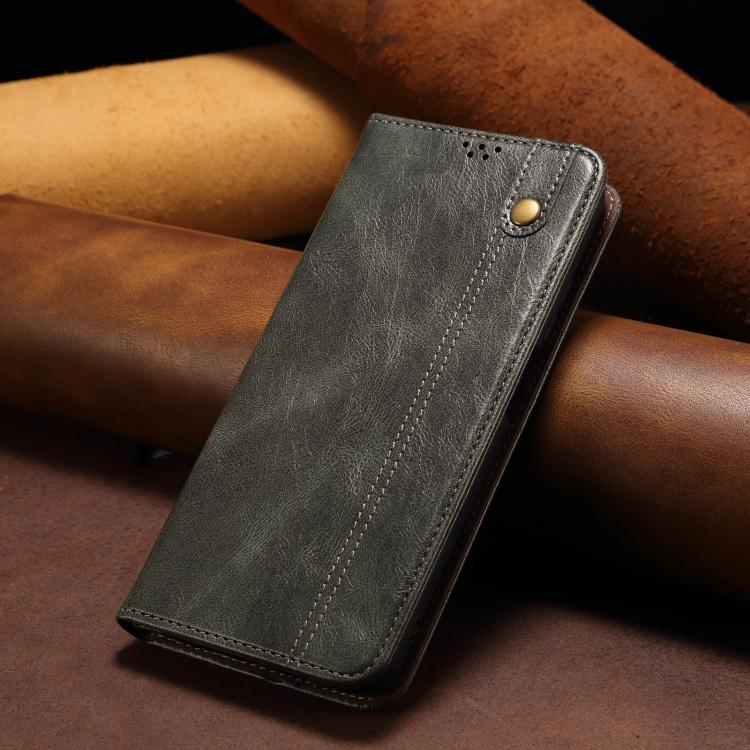 Oil Wax Crazy Horse Texture PU Leather Phone Case - For OnePlus 13T / 13 / 4 / Ace 3 Pro / Ace 3V / Nord CE4