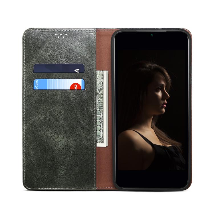 Oil Wax Crazy Horse Texture PU Leather Phone Case - For OnePlus 13T / 13 / 4 / Ace 3 Pro / Ace 3V / Nord CE4