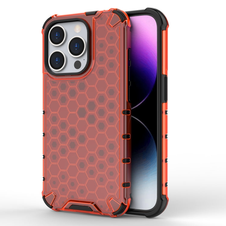 Honeycomb Shockproof Phone Case - For iPhone 16 / 15 Pro Max / 15 Pro / 15