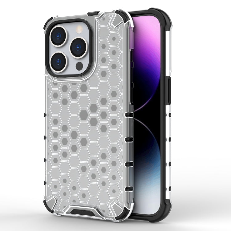 Honeycomb Shockproof Phone Case - For iPhone 16 / 15 Pro Max / 15 Pro / 15