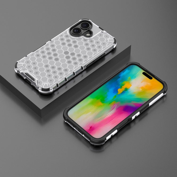 Honeycomb Shockproof Phone Case - For iPhone 16 / 15 Pro Max / 15 Pro / 15