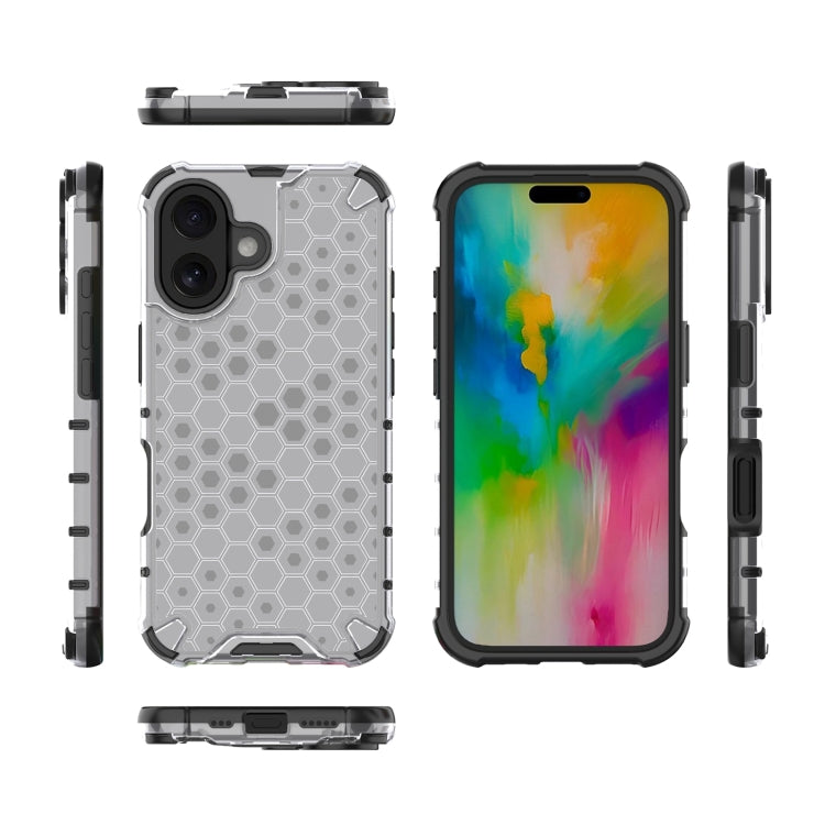 Honeycomb Shockproof Phone Case - For iPhone 16 / 15 Pro Max / 15 Pro / 15