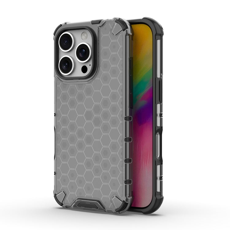 Honeycomb Shockproof Phone Case - For iPhone 16 / 15 Pro Max / 15 Pro / 15