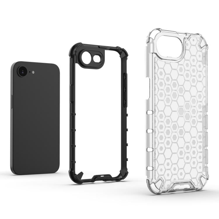 Honeycomb Shockproof Phone Case - For iPhone 16 / 15 Pro Max / 15 Pro / 15