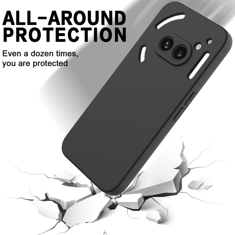 Solid Colour Liquid Silicone Phone Case - For Nothing Phone (2) / (2a)
