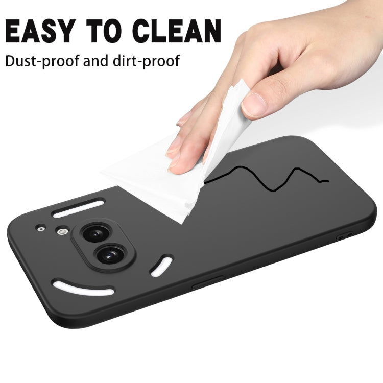 Solid Colour Liquid Silicone Phone Case - For Nothing Phone (2) / (2a)