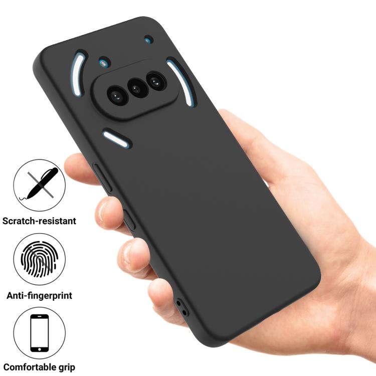 Pure Colour Liquid Silicone Shockproof Phone Case - For Nothing Phones