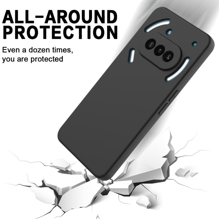Pure Colour Liquid Silicone Shockproof Phone Case - For Nothing Phones