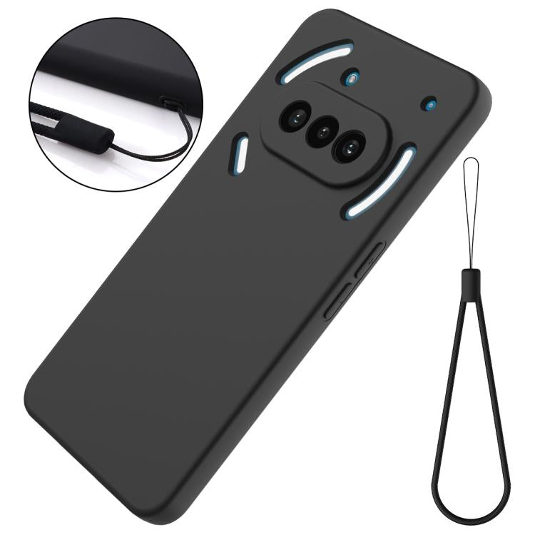 Pure Colour Liquid Silicone Shockproof Phone Case - For Nothing Phones