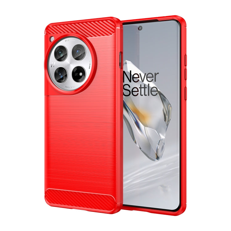 Carbon Fiber Brushed Texture TPU Phone Case - For OnePlus 13R / 13 / 12 / Ace 5 Pro / Ace 5 / Nord 4 / Nord CE3