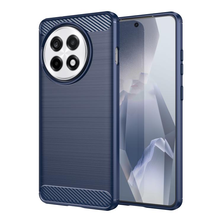 Carbon Fiber Brushed Texture TPU Phone Case - For OnePlus 13R / 13 / 12 / Ace 5 Pro / Ace 5 / Nord 4 / Nord CE3