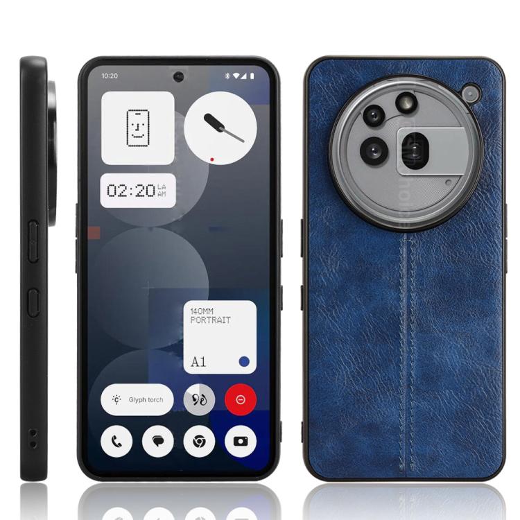 PU Leather Sewing Back Cover Phone Case - For Nothing Phone 2 / 2a / 3a / 3a Pro / CMF Phone 1