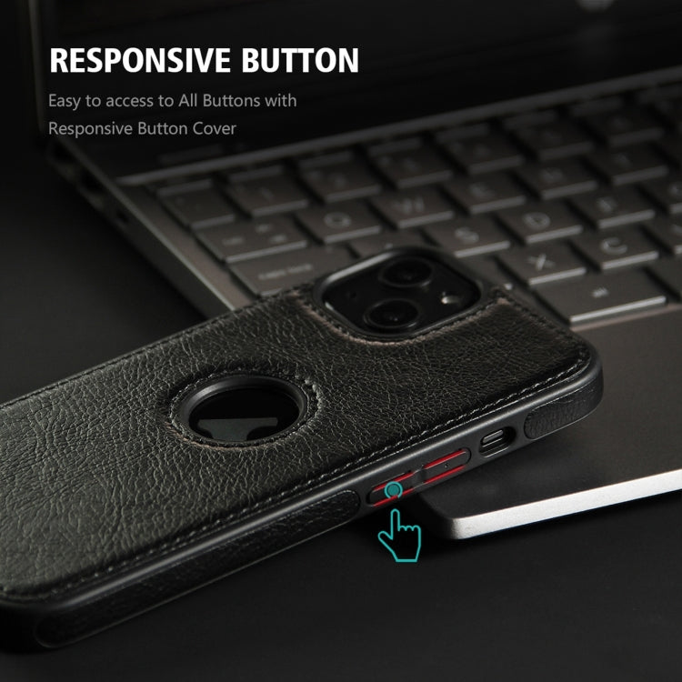 PU Leather Texture Stitching Phone Case - For iPhone 15 Pro - MosAccessories
