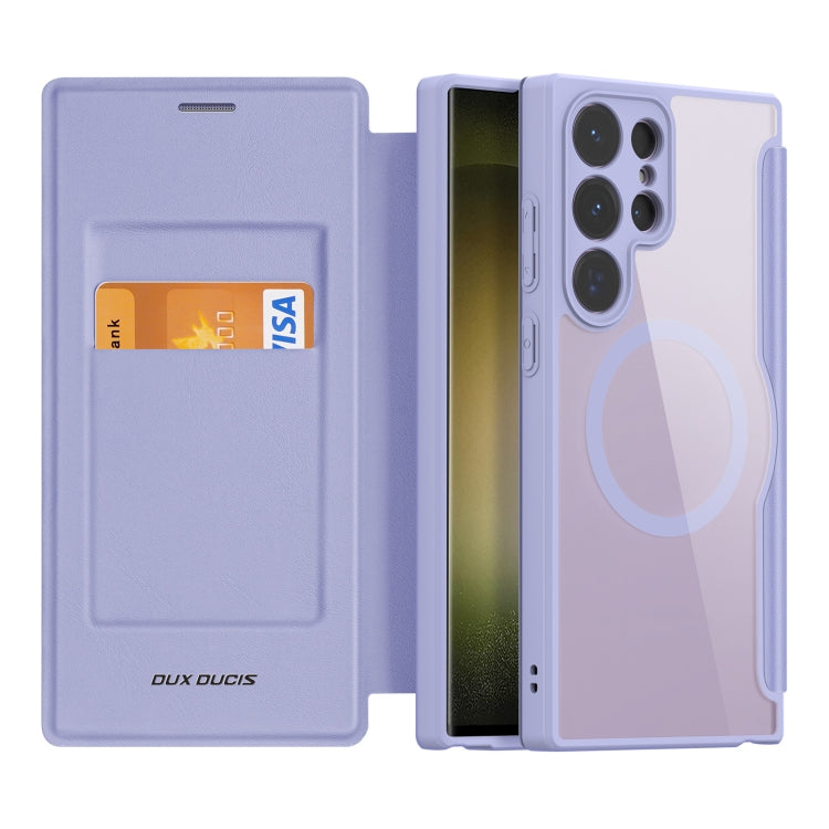 Dux Ducis Skin X Pro Series MagSafe PC + TPU Phone PU Leather Case - For Samsung Galaxy S25 Series / S24 Series / S23 Ultra