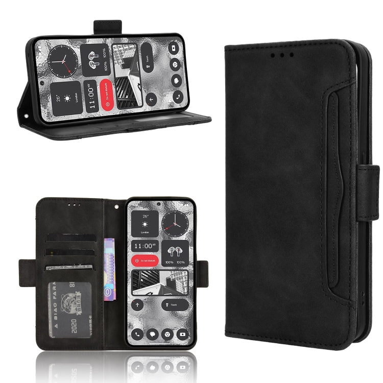 Skin Feel Calf Texture Card Slots PU Leather Phone Case - For Nothing Phone (2) / (2a) / CMF Phone 1