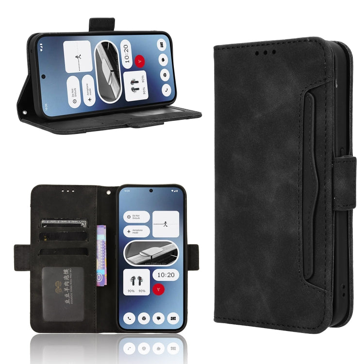 Skin Feel Calf Texture Card Slots PU Leather Phone Case - For Nothing Phone (2) / (2a) / CMF Phone 1
