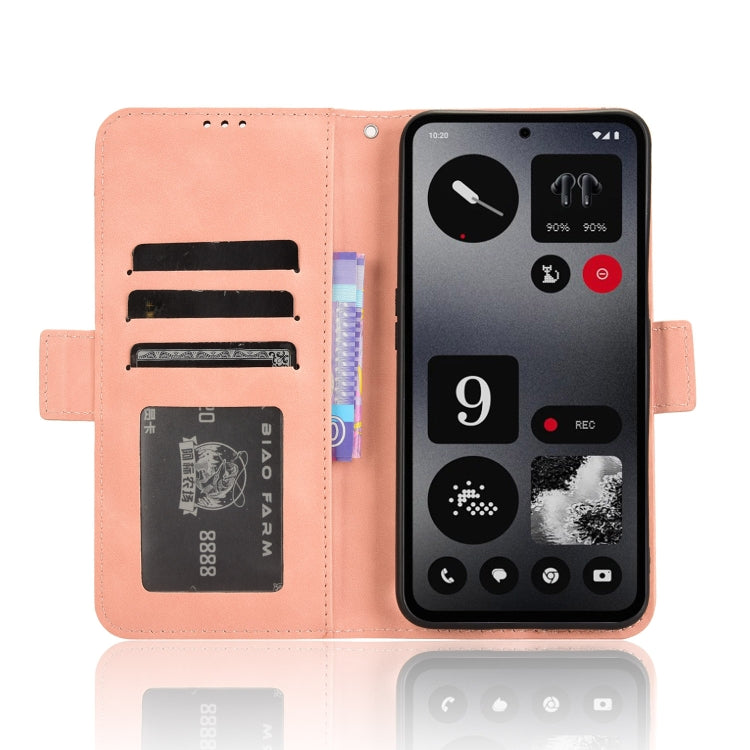 Skin Feel Calf Texture Card Slots PU Leather Phone Case - For Nothing Phone (2) / (2a) / CMF Phone 1