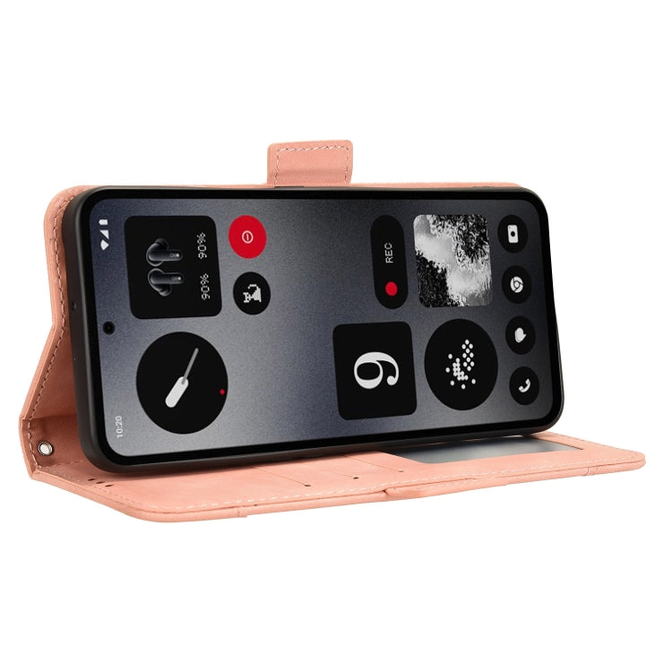 Skin Feel Calf Texture Card Slots PU Leather Phone Case - For Nothing Phone (2) / (2a) / CMF Phone 1