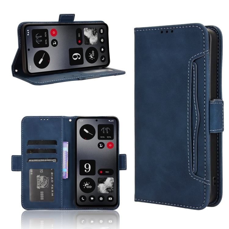 Skin Feel Calf Texture Card Slots PU Leather Phone Case - For Nothing Phone (2) / (2a) / CMF Phone 1