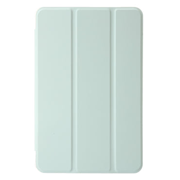 3-Fold Clear Acrylic PU Leather Tablet Case - For Samsung Galaxy Tab S10 FE / S9 FE / S9 / S10 FE+ / S10 Ultra