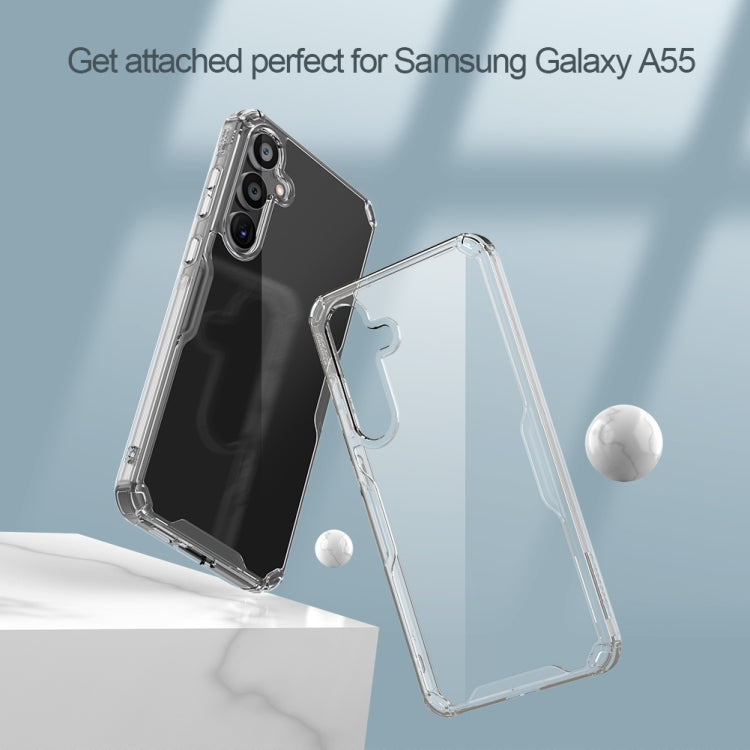 Nillkin Nature PC + TPU Clear Phone Case - For Samsung Galaxy A55 - MosAccessories.co.uk