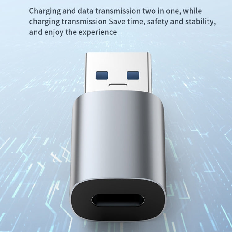 60W USB-A Male to USB-C/Type-C Female Charging Transfer Adapter - MosAccessories.co.uk