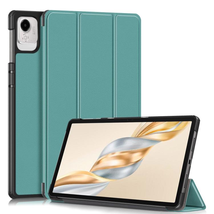 Custer Pure Colour 3-Fold PU Leather Tablet Case - For Honor Pad X9a / V9 / X8a / 9