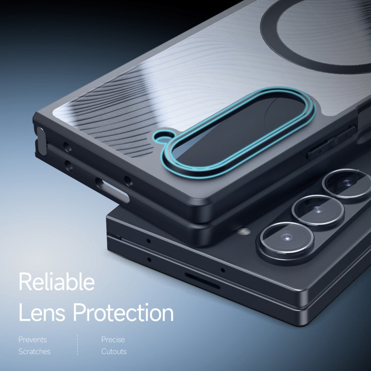 Dux Ducis Aimo Mag Series TPU + PC MagSafe Frosted Feel Black Case - For Samsung Galaxy Z Fold6 - MosAccessories.co.uk